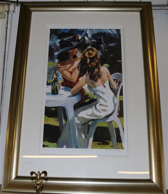 Sheree Valentine Daines, giclee on paper, A day to rememberI